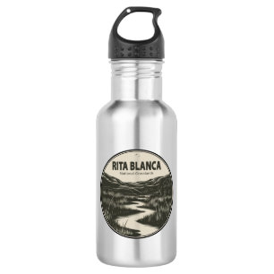 Rita Blanca National Grasslands Stream Stainless Steel Water Bottle