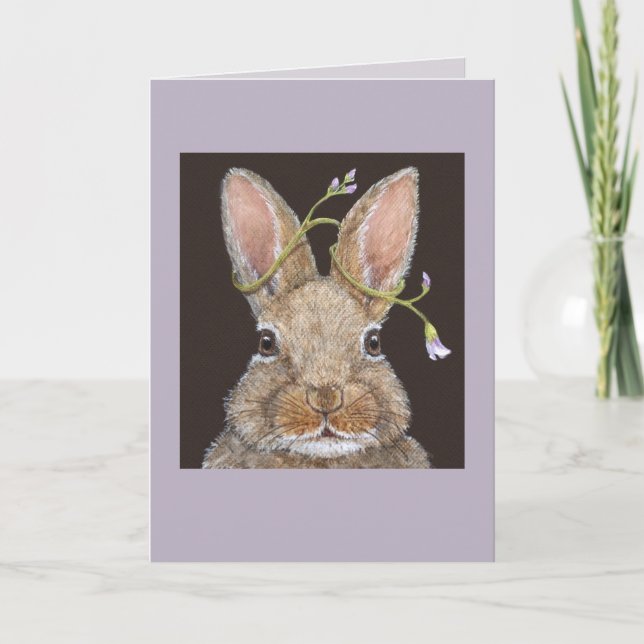 Rita the bunny card (Front)