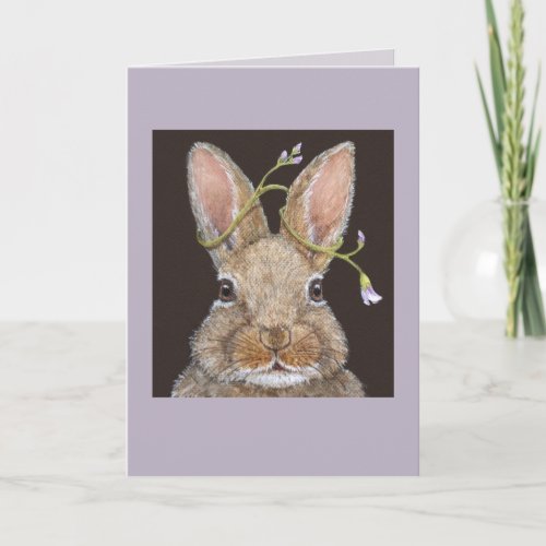 Rita the bunny card
