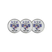 Ritchie Family Crest Coat of Arms Golf Ball Marker | Zazzle