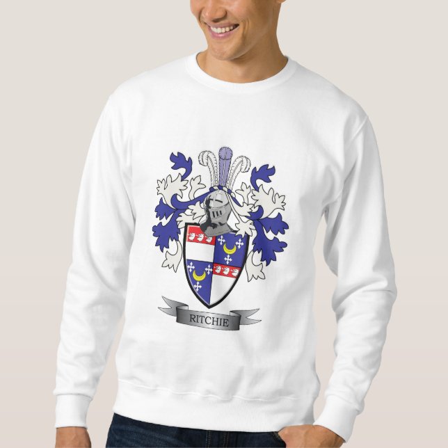 Ritchie Family Crest Coat of Arms Sweatshirt (Front)
