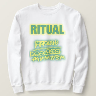 Ritual graffiti glow sweatshirt