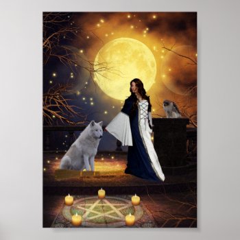 Ritual Night Poster by Bltshw at Zazzle