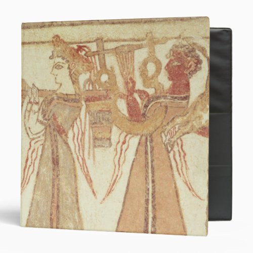 Ritual scene of worship 3 ring binder