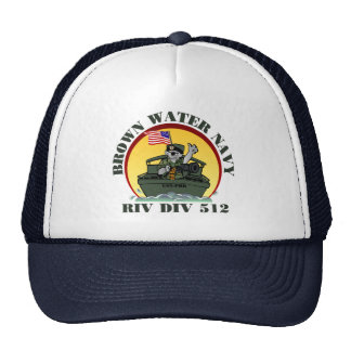 Brown Water Navy Hats | Zazzle