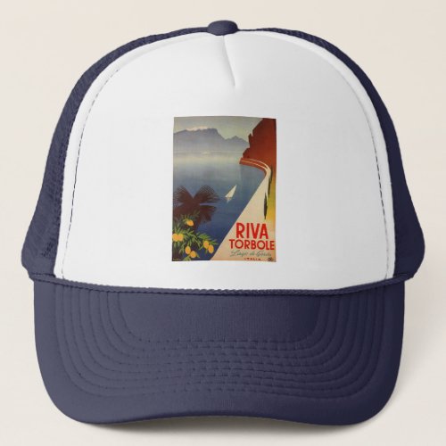 Riva Torbole Lago di Garda Trucker Hat