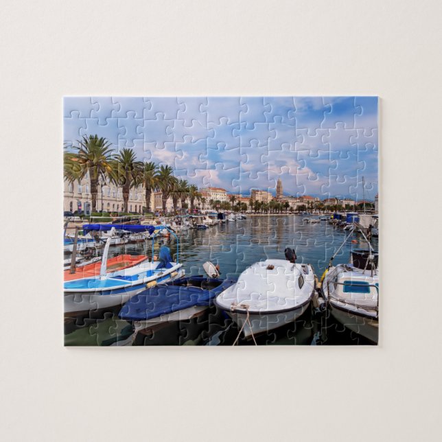 Riva waterfront, Split, Croatia Jigsaw Puzzle (Horizontal)