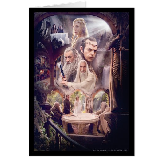 Rivendell Character Collage Cards (Front)