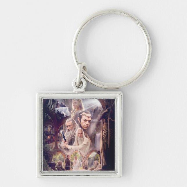 Rivendell Character Collage Keychain (Front)