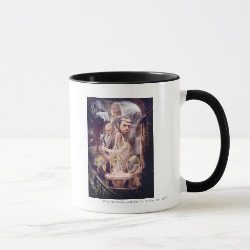 Rivendell Character Collage Mug