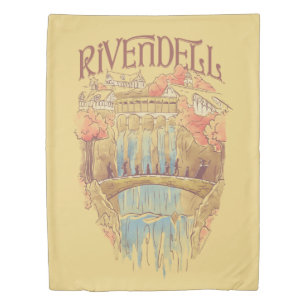 RIVENDELL™ Fellowship Watercolor Illustration Duvet Cover