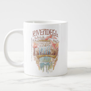 RIVENDELL™ Fellowship Watercolor Illustration Giant Coffee Mug