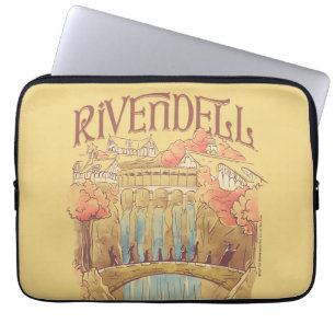 RIVENDELL™ Fellowship Watercolor Illustration Laptop Sleeve