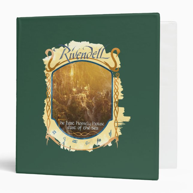 Rivendell Graphic 3 Ring Binder (Front/Inside)
