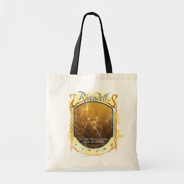 Rivendell Graphic Tote Bag (Front)