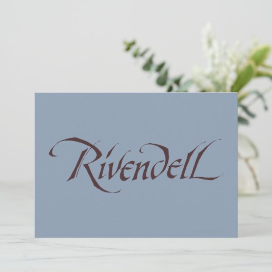 Rivendell Name Solid (Standing Front)