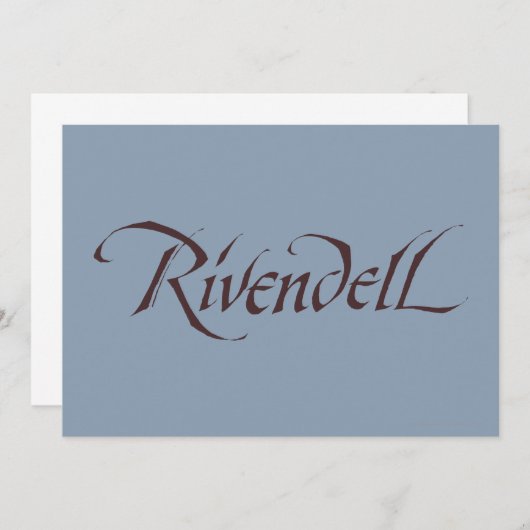 Rivendell Name Solid (Front/Back)