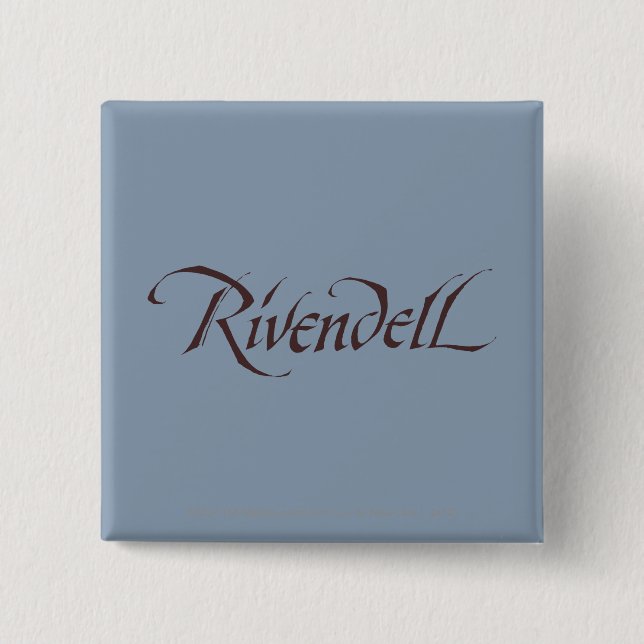Rivendell Name Solid Button (Front)