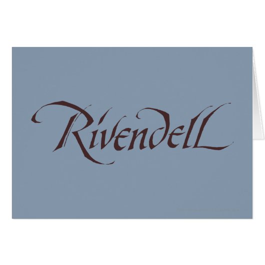 Rivendell Name Solid Cards (Front Horizontal)