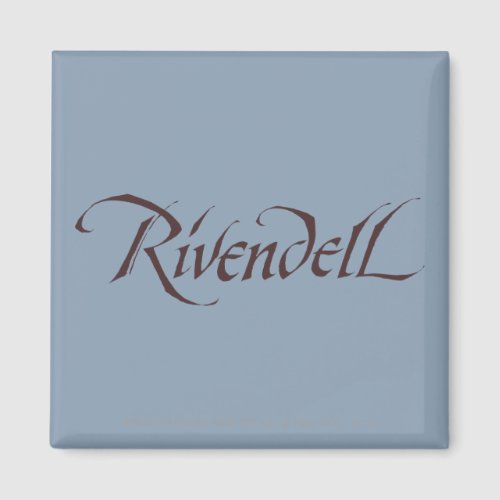 Rivendell Name Solid Magnet