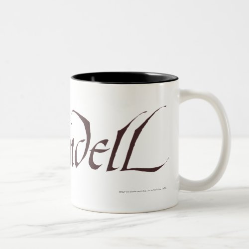 Rivendell Name Solid Two_Tone Coffee Mug