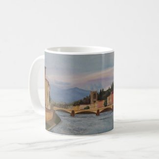 River Arno Painting Mug