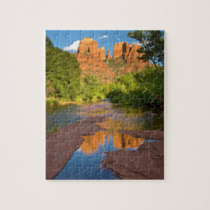 River at Red Rock Crossing, Arizona Jigsaw Puzzle