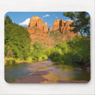 River at Red Rock Crossing, Arizona Mouse Pad