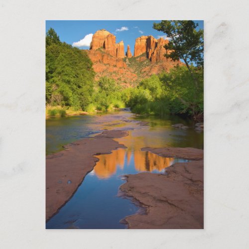 River at Red Rock Crossing Arizona Postcard