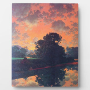 River At Scutney By Maxfield Parrish Plaque