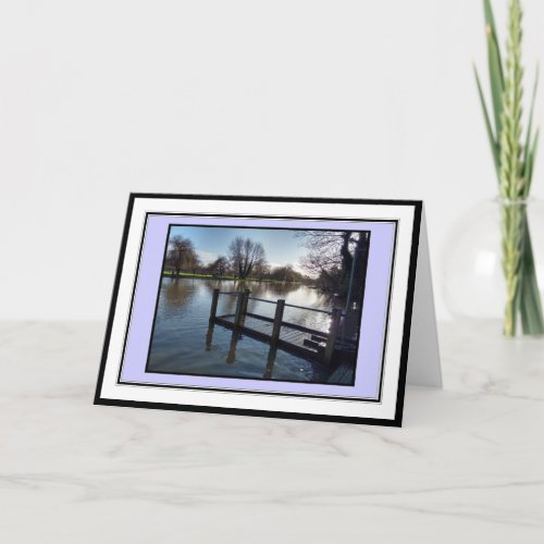River Avon Stratford_Upon_Avon Greetings Card