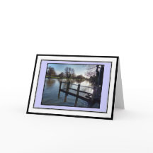 River Avon, Stratford-Upon-Avon Greetings Card