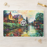 River Bank Impressionism HP Laptop Skin