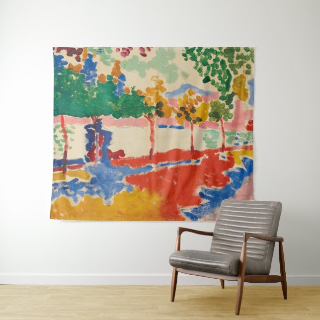 River Banks | Andre Derain | Tapestry (In Situ (Horizontal))