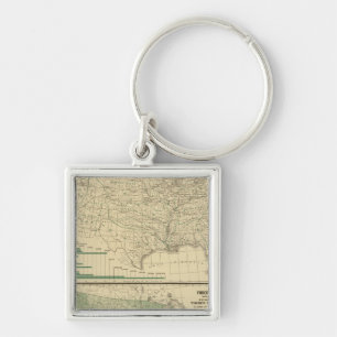 River basins, Forestry Keychain
