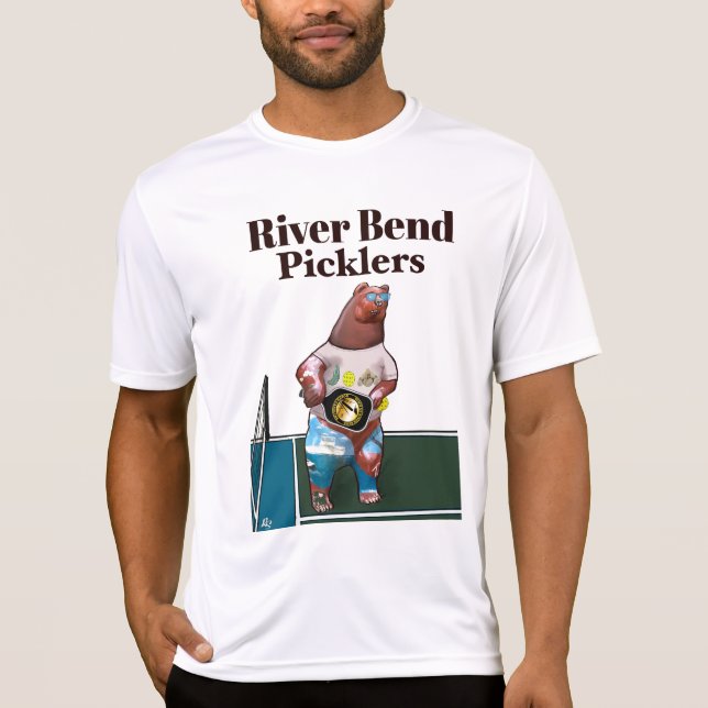 River Bend Picklers pickleball new bern nc T-Shirt (Front)