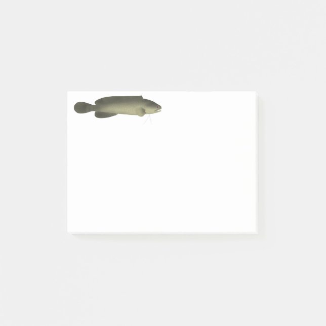River Blackfish Print, Value Poster Paper (Matte) Post-it Notes (Front)