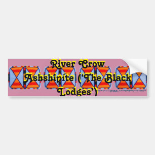 "River Crow or Ashshipíte" Bumper Sticker