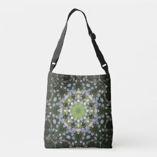 River Daisies by Moonlight Cross Body/Tote Crossbody Bag