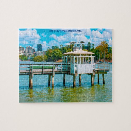 River Dock Brisbane Jigsaw Puzzle