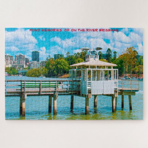 River Dock Brisbane Jigsaw Puzzle
