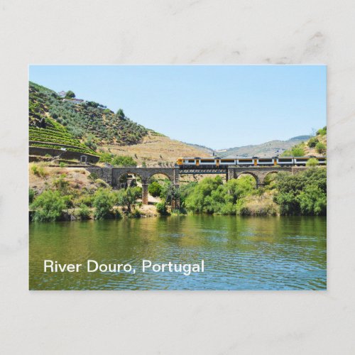 River Douro Portugal Postcard