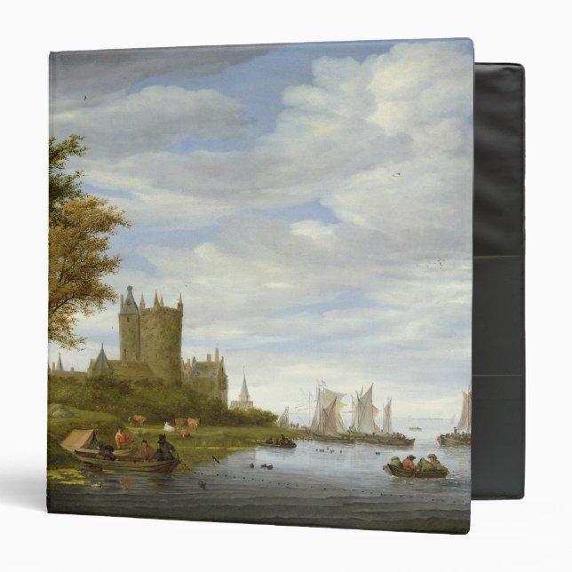 River Estuary with a castle Binder (Front/Inside)