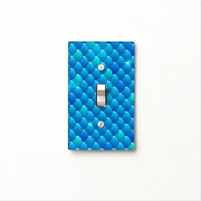 river fish scales light switch cover (In Situ)