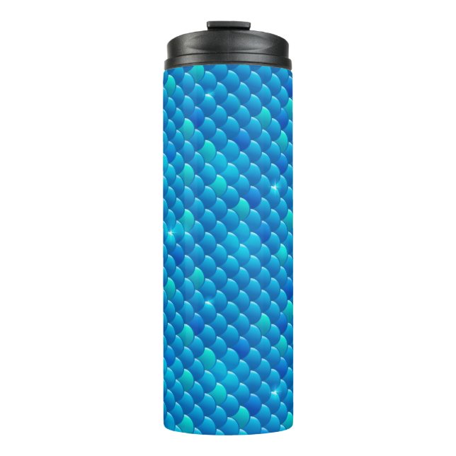 river fish scales thermal tumbler (Front)
