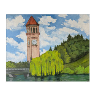 River Front Park View Acrylic Print