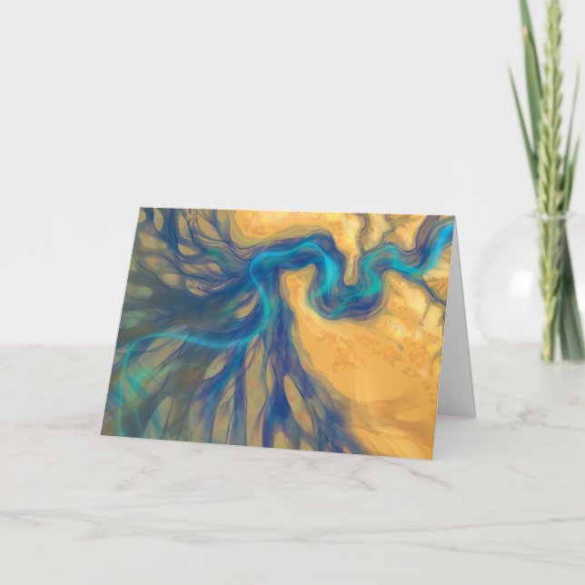 River greeting card (Front)