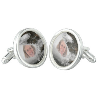 River Icicles Photo Frame Cufflinks