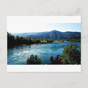 River in Serbia Postcard