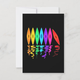 River Kayaking Thank You Card